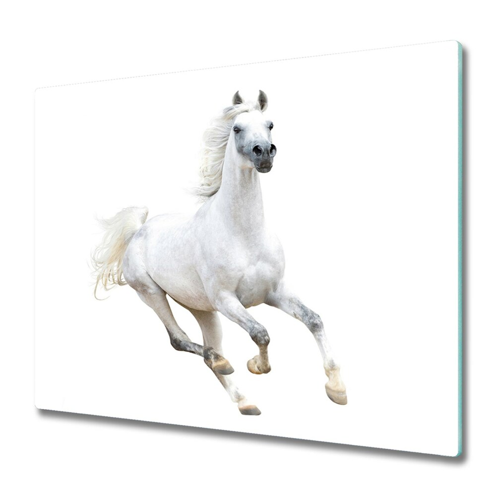 Protection pour plaque de cuisson Cheval arabe au galop