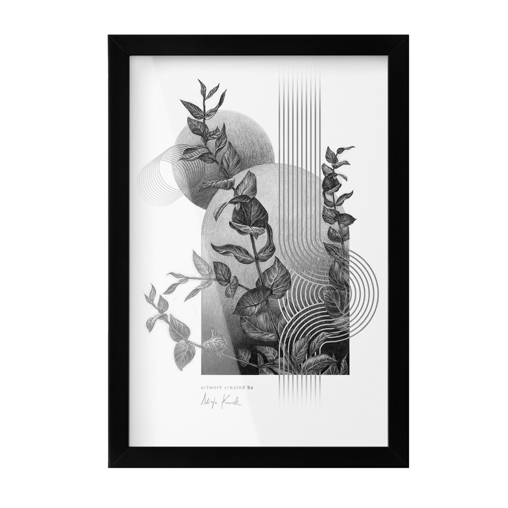 Cadre photo noir 20x30 cm