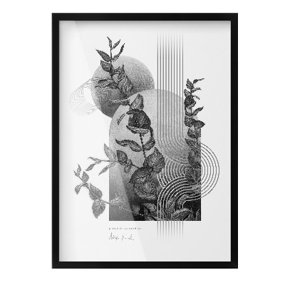 Cadre photo noir 50x70 cm