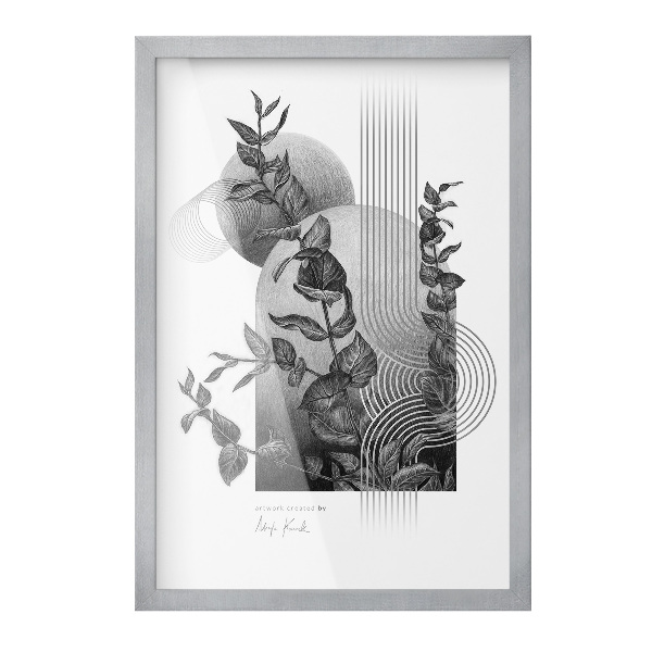 Photo cadre argenté 40x60 cm