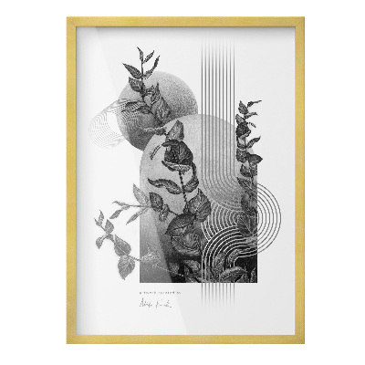 Cadre photo doré 50x70 cm