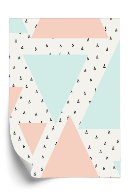 Papier peint Motif géométrique abstrait