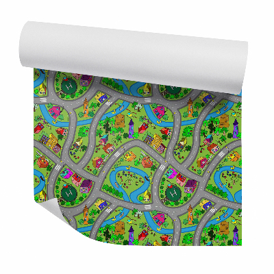 Papier peint Vue aérienne de la ville