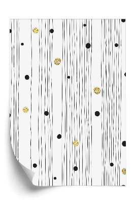 Papier peint Abstraction de lignes verticales et de points