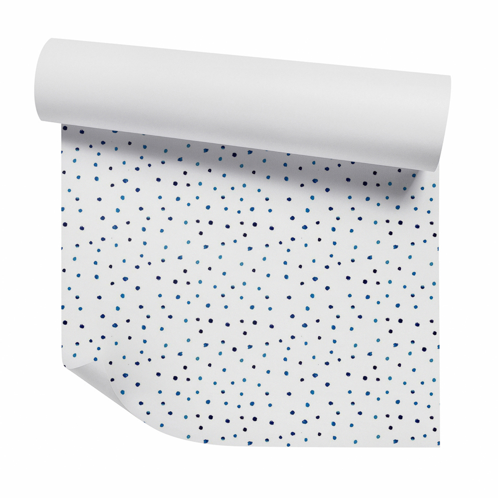 Papier peint Taches bleues et noires
