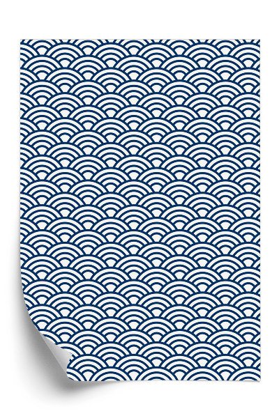 Papier peint Motif de vagues