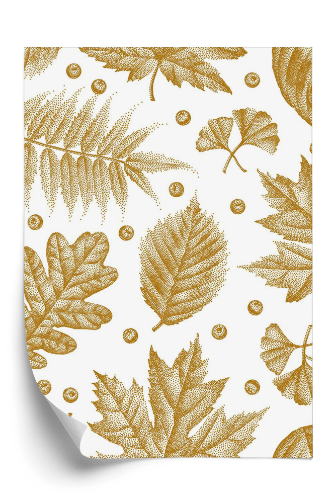 Papier peint Feuilles d'automne