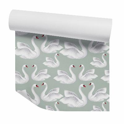 Papier peint Paires de cygnes