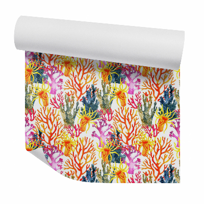 Papier peint Récif corallien sous-marin abstrait