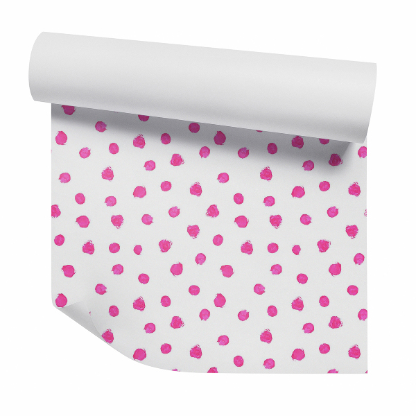 Papier peint Taches peintes en rose