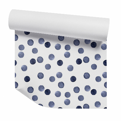 Papier peint Points d'aquarelle noirs