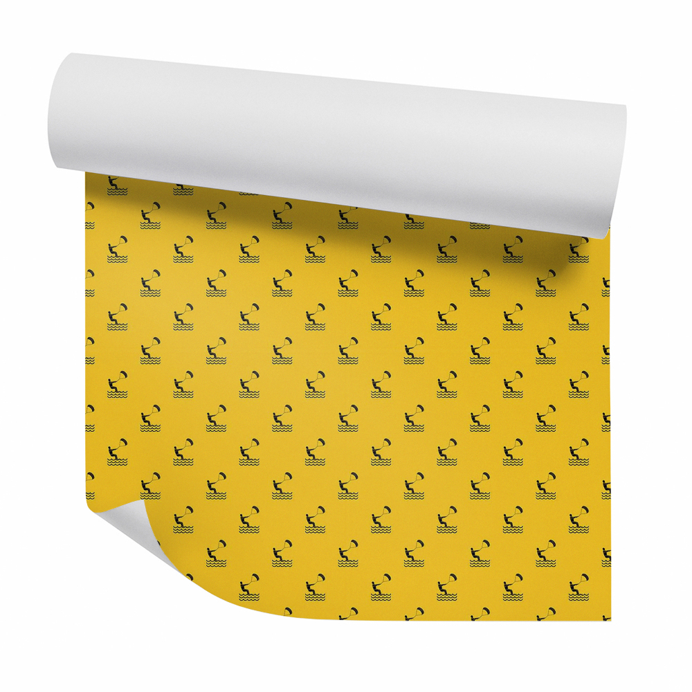 Papier peint Graphique d'une planche à voile sportive