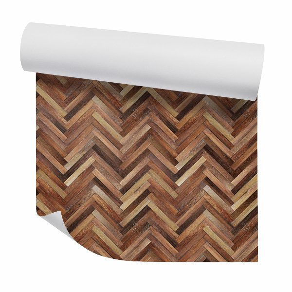 Papier peint Panneaux en bois marron