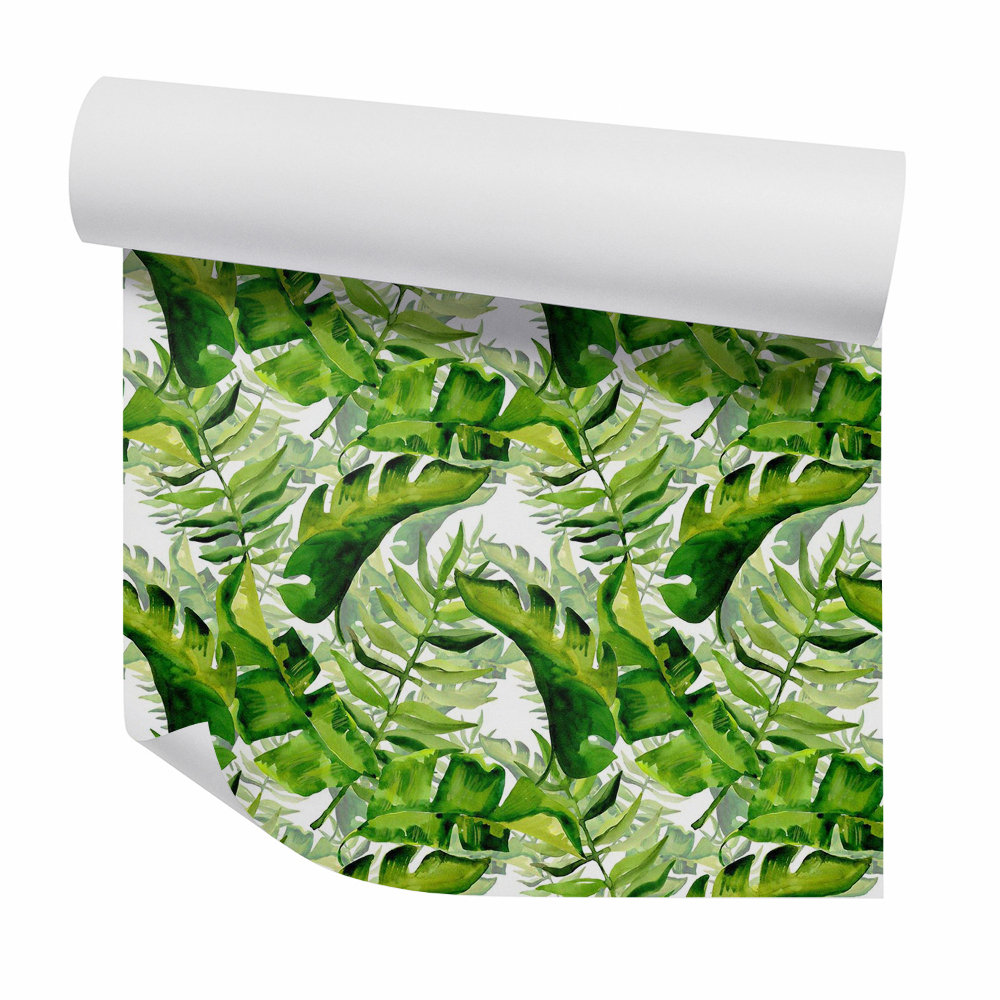 Papier peint Feuilles tropicales