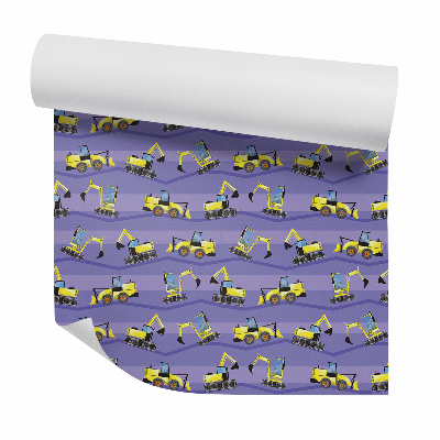 Papier peint Machines excavateurs bulldozers