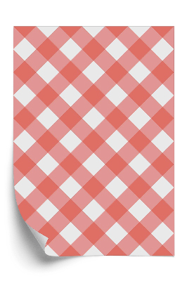 Papier peint Texture de tissu à carreaux