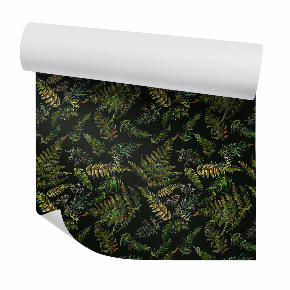 Papier peint Feuilles de fougère tropicale
