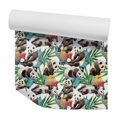 Papier peint Pandas décoratifs