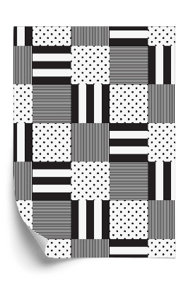 Papier peint Points à carreaux