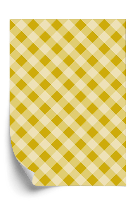 Papier peint Carte jaune