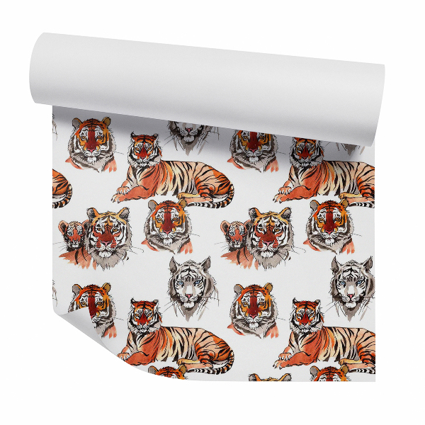 Papier peint Animaux sauvages tigres