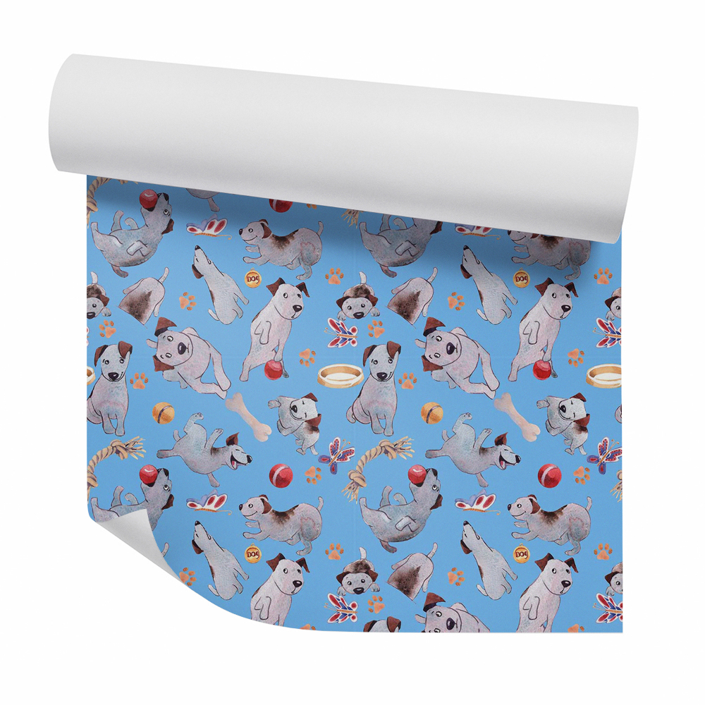 Papier peint Activités joyeuses pour chiens