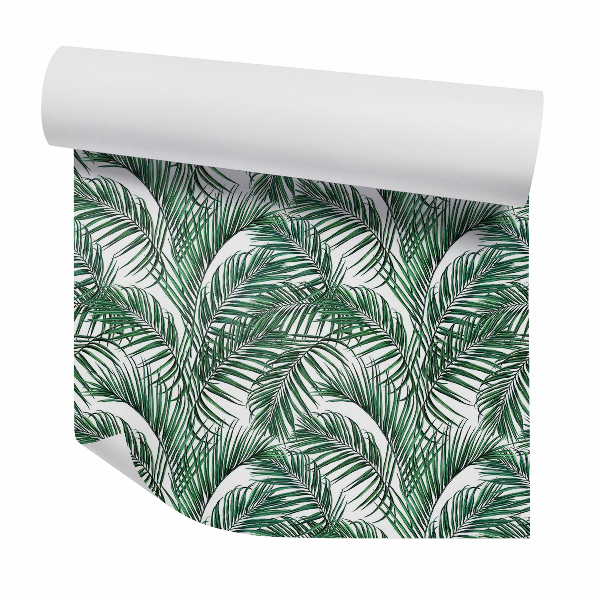 Papier peint Motif de feuilles tropicales