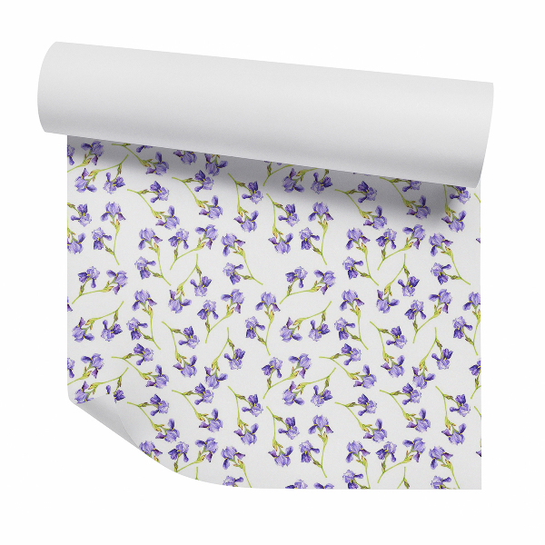 Papier peint Cloches violettes