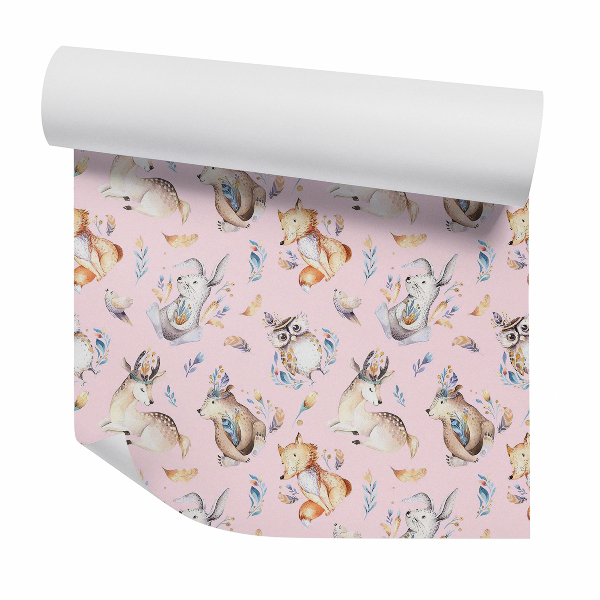 Papier peint Animaux boho abstraits