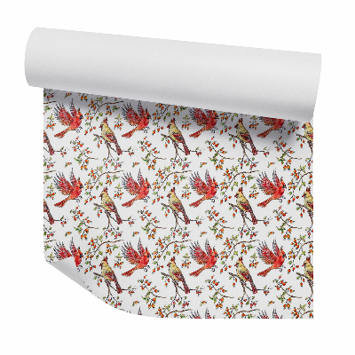 Papier peint Oiseaux colorés chantants