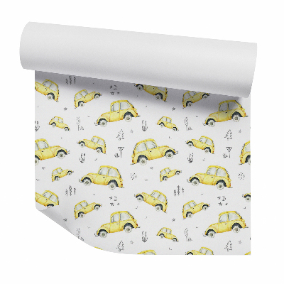 Papier peint Étoiles jaunes à bosse