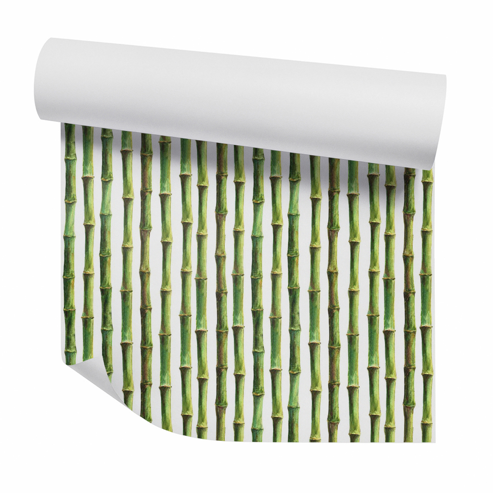Papier peint Tiges de bambou verticales