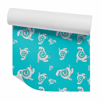 Papier peint Cactus torsadé abstrait