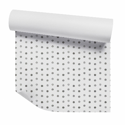 Papier peint Points décoratifs gris pastel