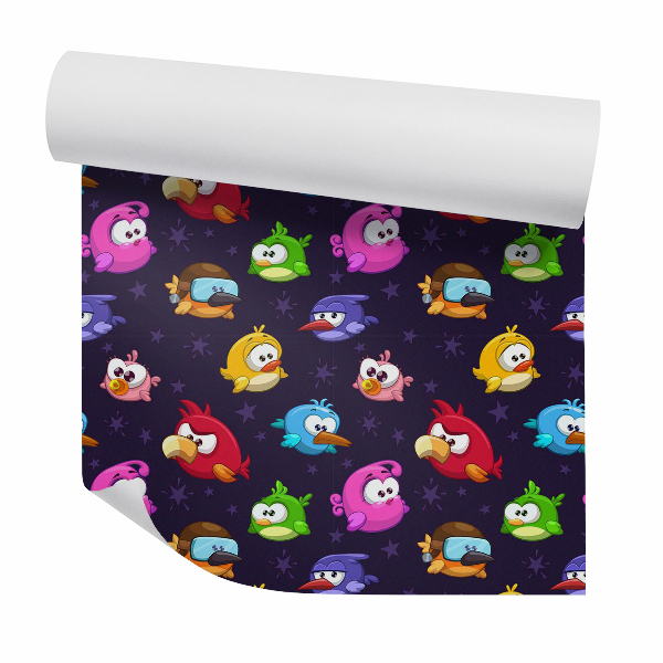 Papier peint Motifs d'enfants Angry Birds