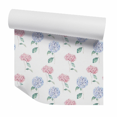 Papier peint Fleurs luxuriantes aux couleurs vives