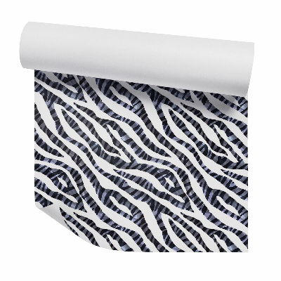 Papier peint Motif safari à rayures zébrées