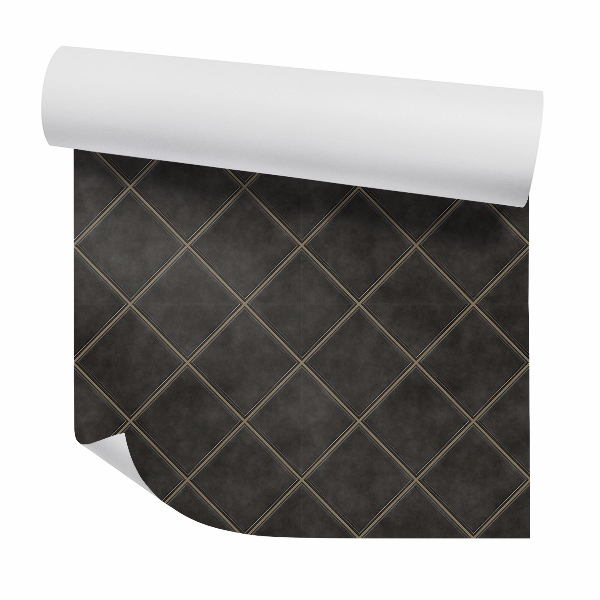 Papier peint Carreaux de moquette marron