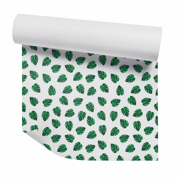 Papier peint Feuilles de monstera mini motifs