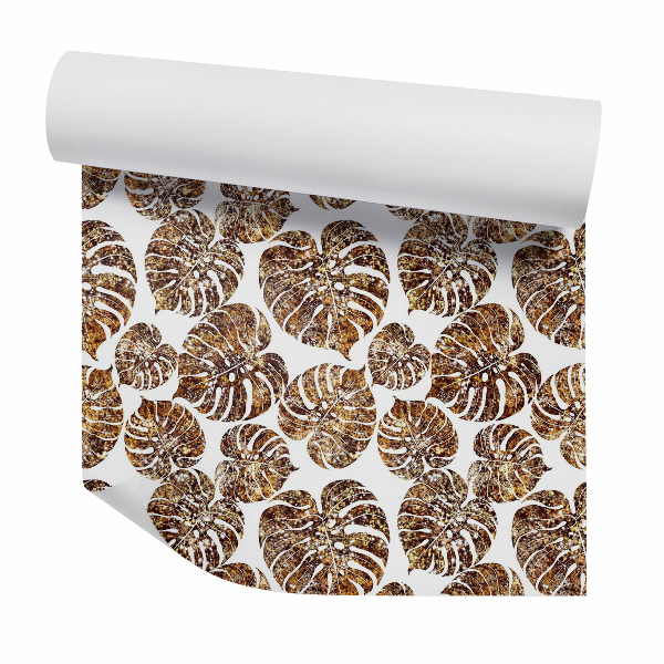 Papier peint Grande monstera en style vintage