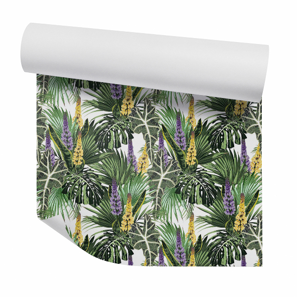 Papier peint Flore tropicale luxuriante