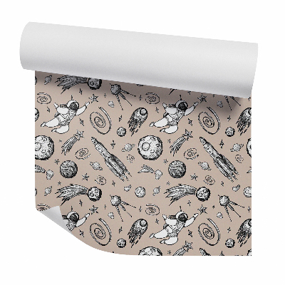 Papier peint Astronaute dans une fusée spatiale