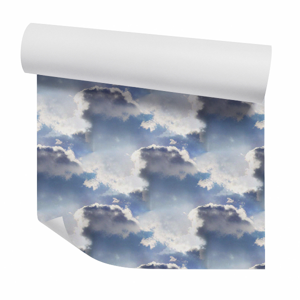 Papier peint Lumière du jour traversant les nuages