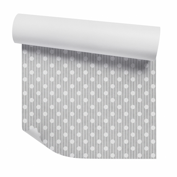 Papier peint Points blancs sur fond gris