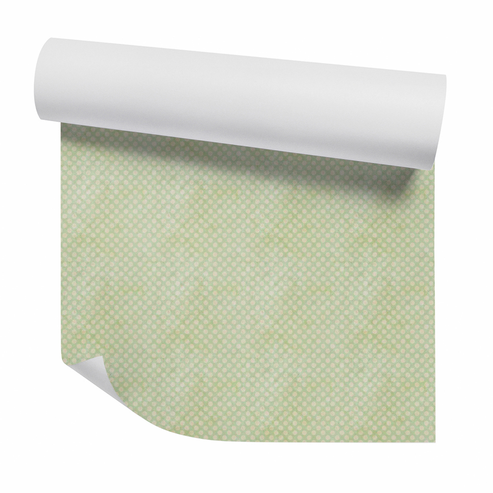 Papier peint Toile pointillée vert bouteille