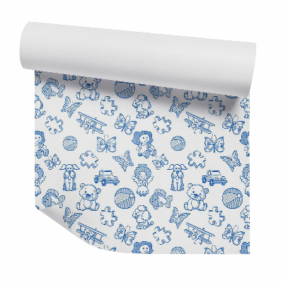 Papier peint Motif de jouet d'enfant