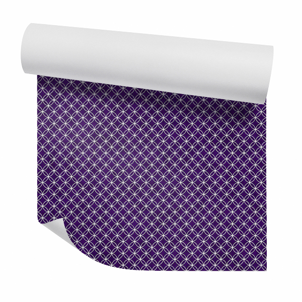 Papier peint Motif décoratif violet