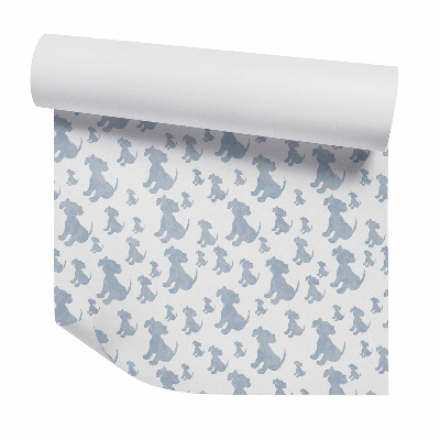 Papier peint Motif de chien texture