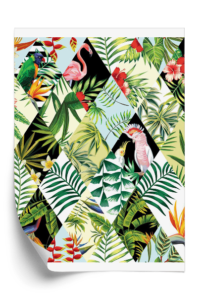 Papier peint Fond tropical