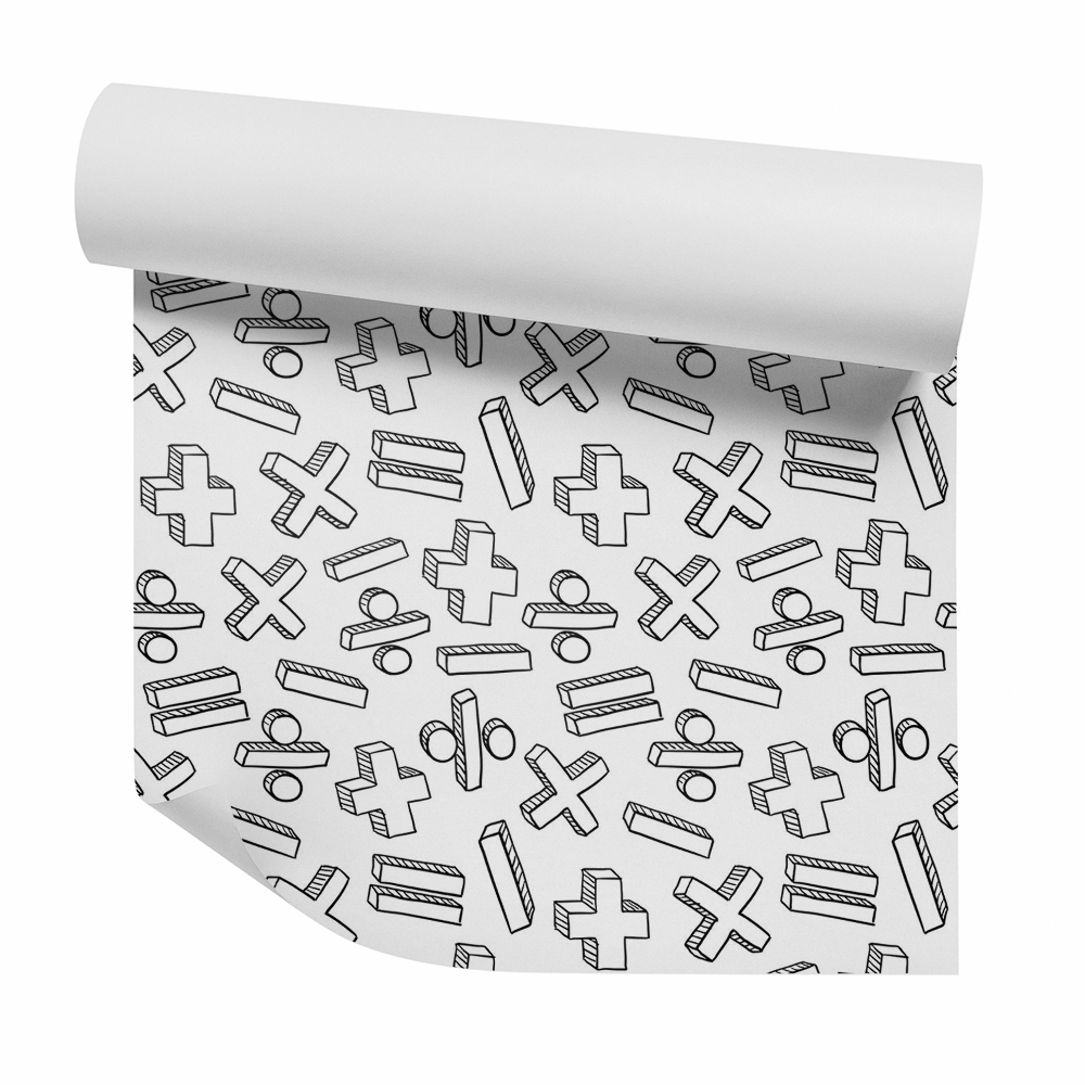 Papier peint Signes mathématiques spatiaux
